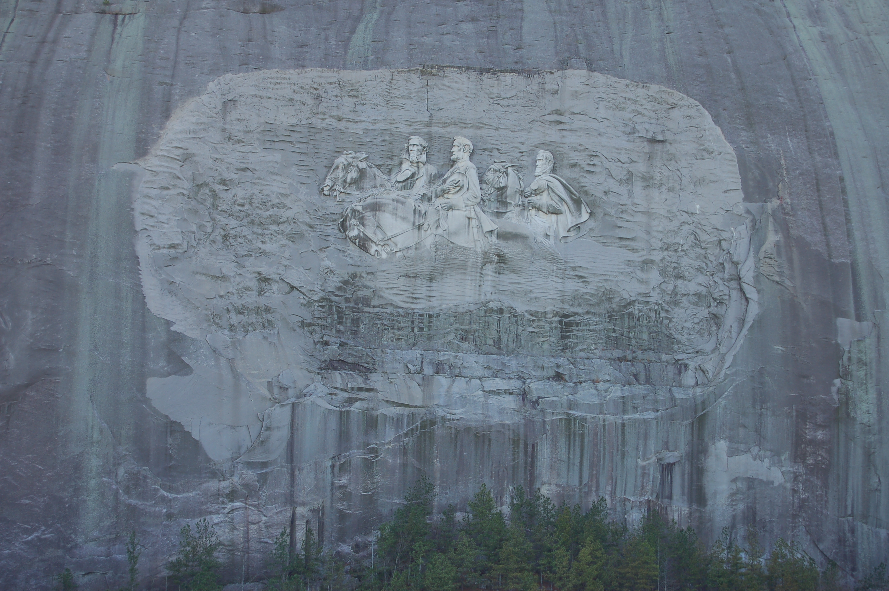 Front Face of Stone Mountain